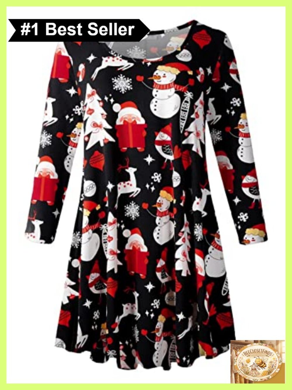 LARACE 3/4 Sleeve Plus Size Tunic Top Swing Blouse for Fall Winter
